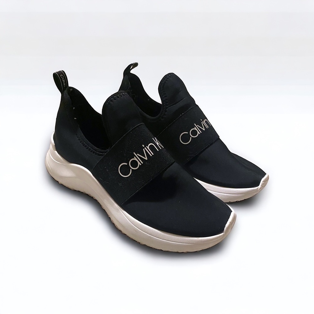 Calvin Klein Sock Slip on Sneakers Women’s 8.5